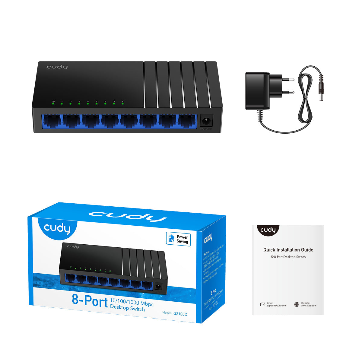 8-Port Gigabit Unmanaged Switch